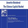 Annette Kleinbrod – The Chinese Capital Market