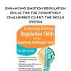 Enhancing Emotion Regulation Skills for the Cognitively Challenged Client: The Skills System – Julie Brown
