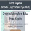 Funnel Gorgeous - Geometric Longform Sales Page (Kajabi)