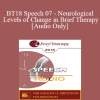 [Audio] BT18 Speech 07 - Neurological Levels of Change in Brief Therapy - Robert Dilts