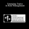 Brian J Murphy - Emerging Topics in Risk Management