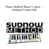 David Sudnow - Piano Method Basic Course + Student Forum Full